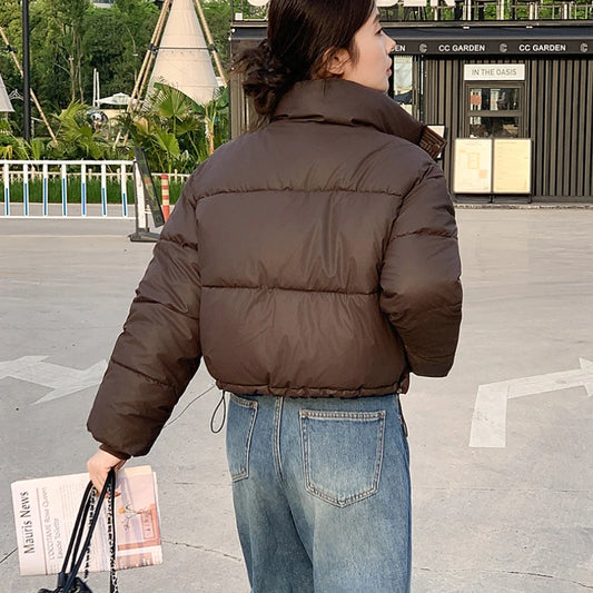 Women's Cropped Puffer Jacket