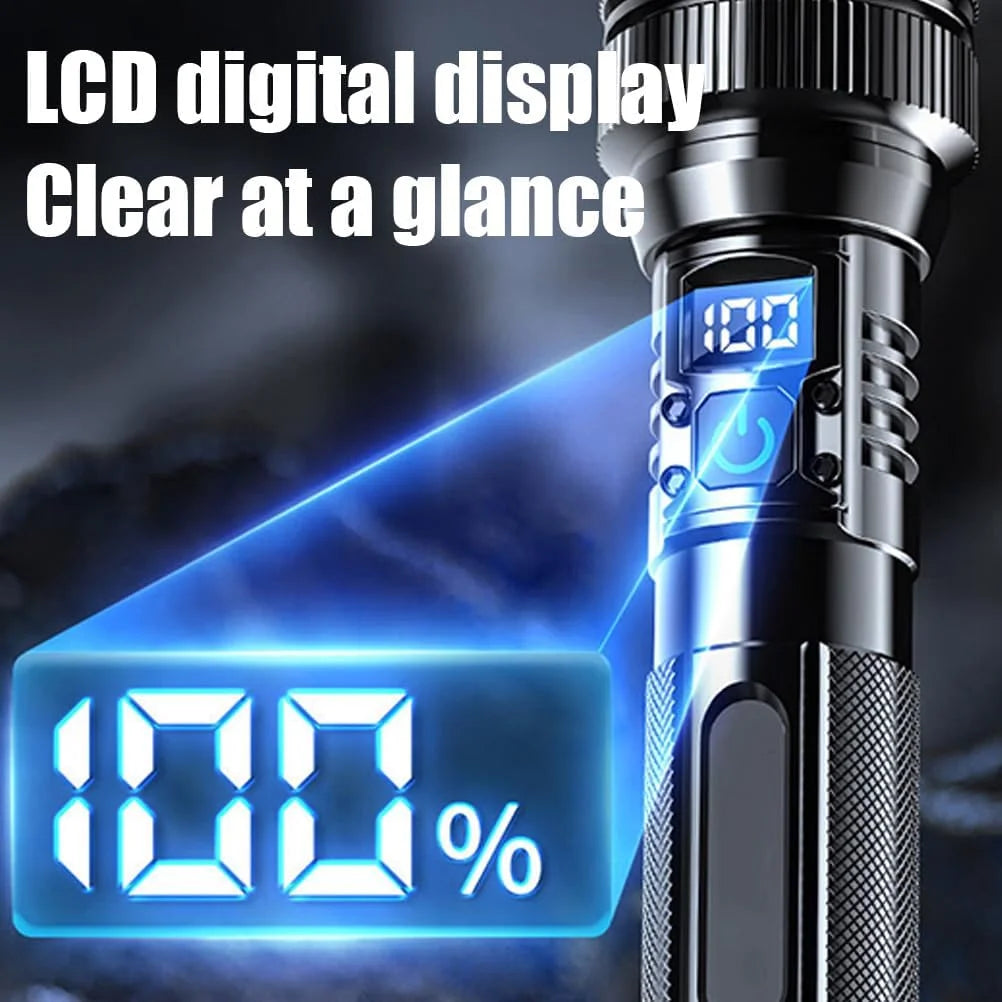 VELTRONICS Rechargeable Zoom Flashlight