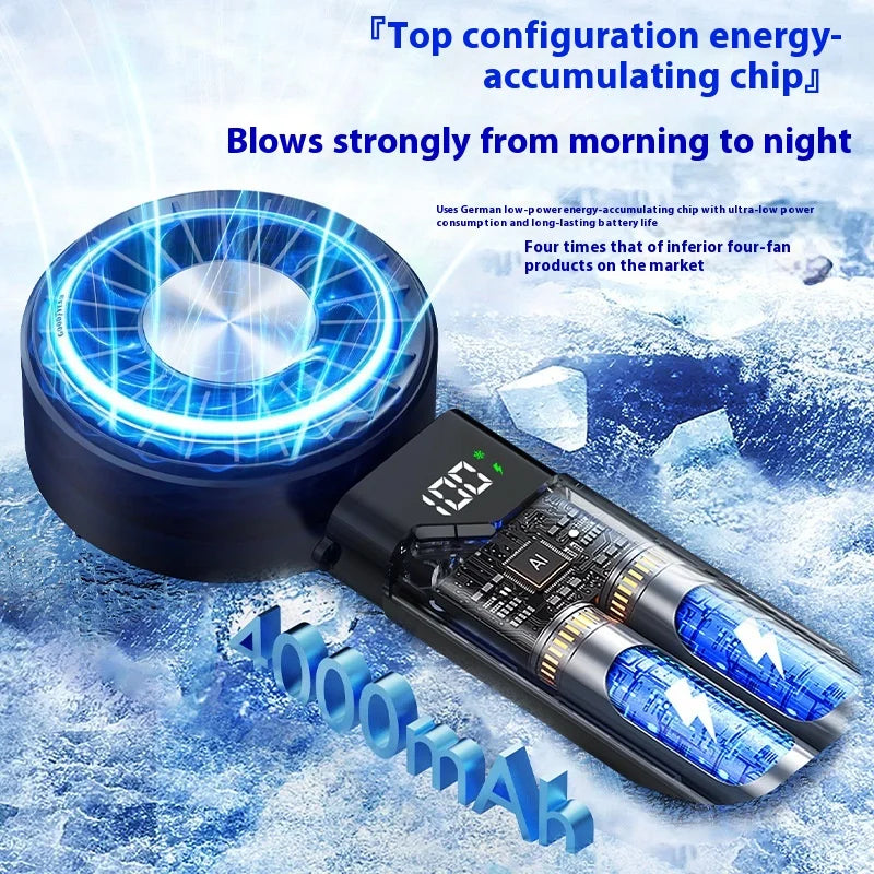 VELTRONICS X48 Foldable Desk & Handheld Fan