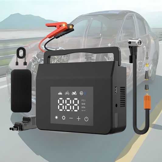 4-in-1 Car Jump Starter & Tyre Inflator