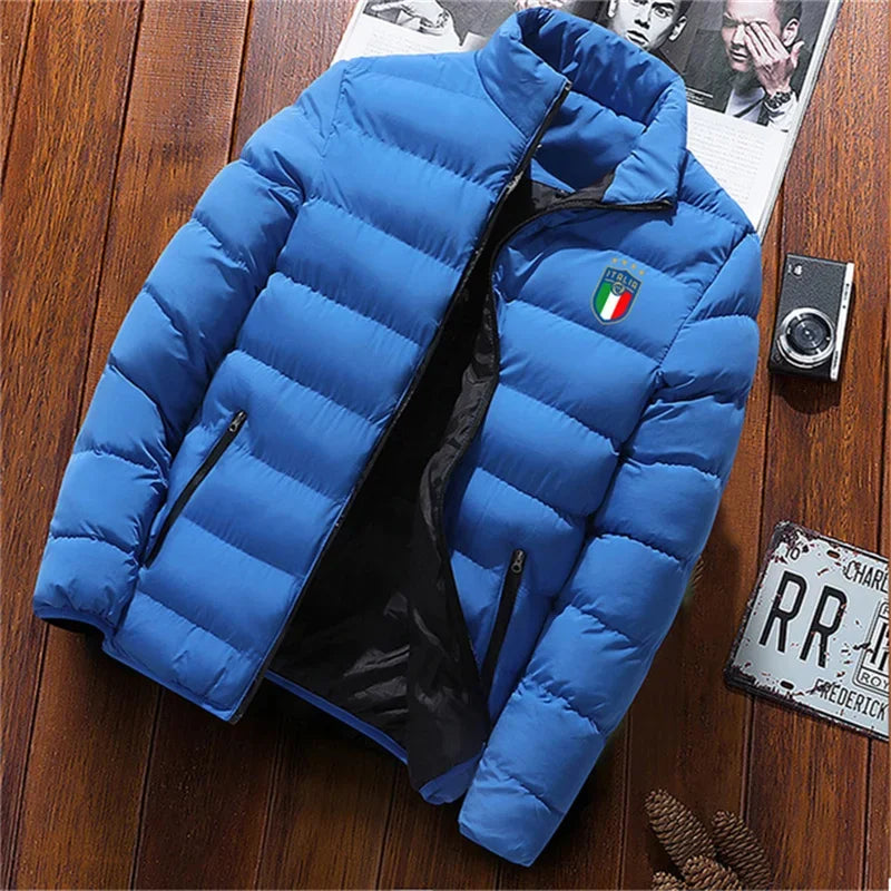 Men's Stand-Collar Winter Parka