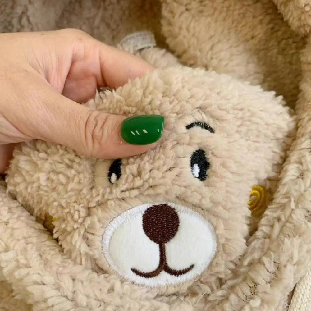 Women's Bear Plush Winter Hat