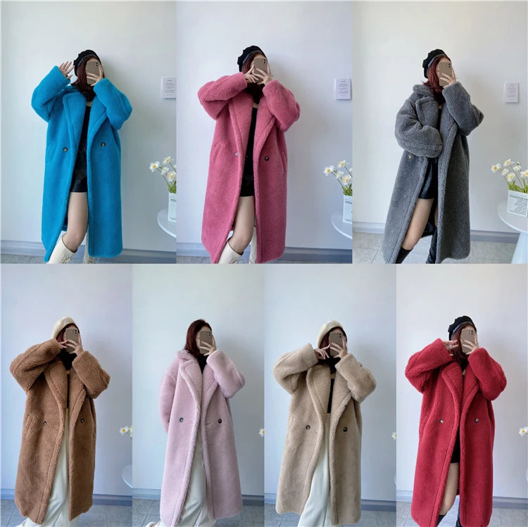 Women's Oversized Teddy Winter Coat