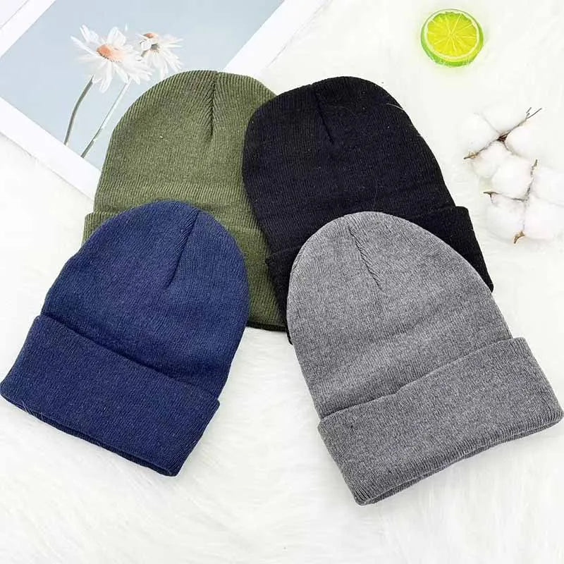 Unisex Knitted Winter Beanie