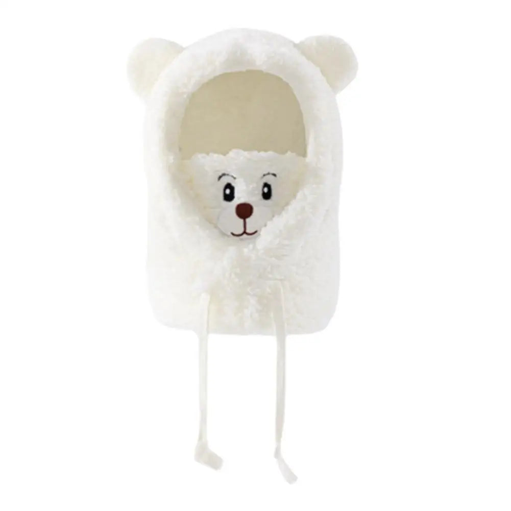 Women's Bear Plush Winter Hat