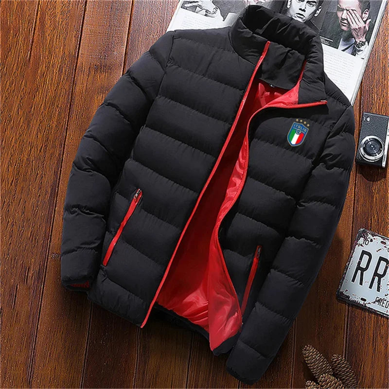 Men's Stand-Collar Winter Parka