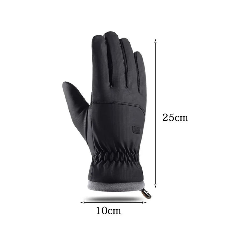Men's Thermal Touchscreen Ski Gloves