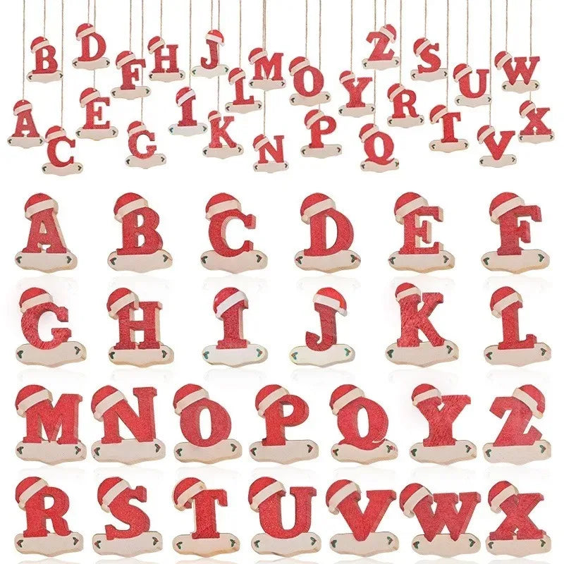 Personalised Letter Christmas Tree Ornament