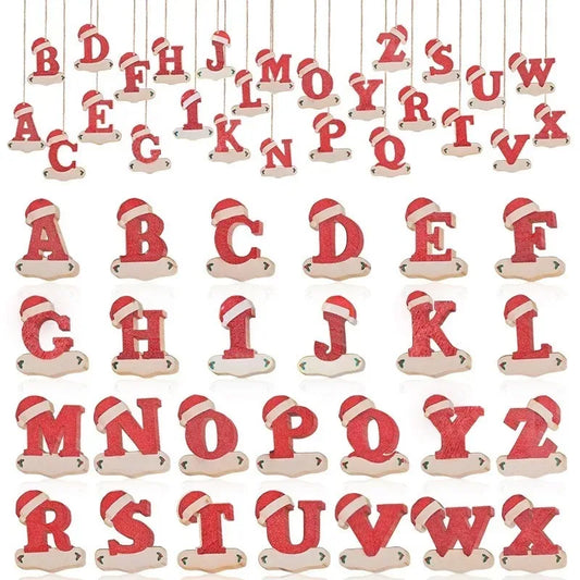 Personalised Letter Christmas Tree Ornament