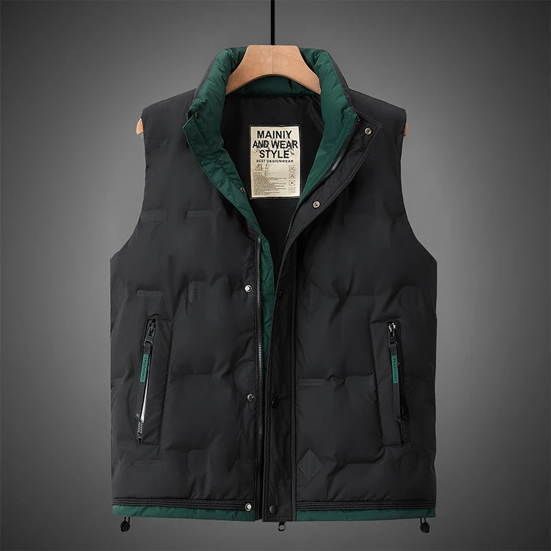 Men's Warm Padded Winter Vest