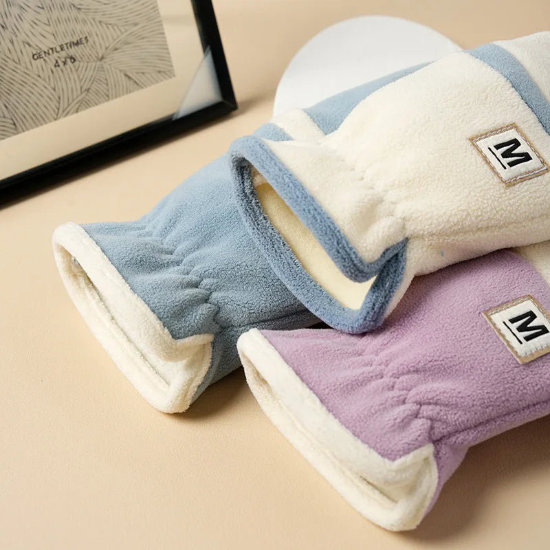 Women's Fleece-Lined Touchscreen Sports Gloves