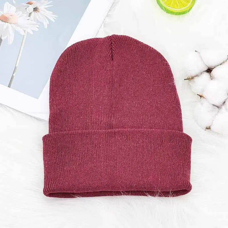 Unisex Knitted Winter Beanie