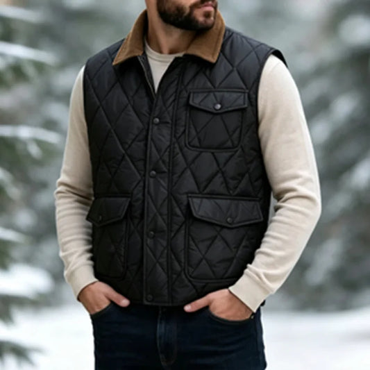 Men's Padded Sleeveless Winter Vest
