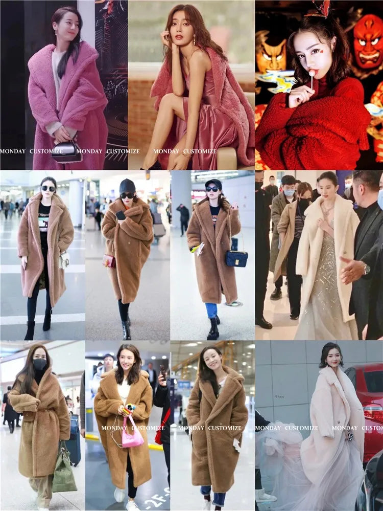 Women's Oversized Teddy Winter Coat