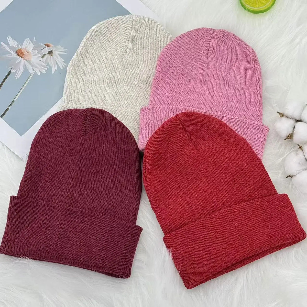 Unisex Knitted Winter Beanie