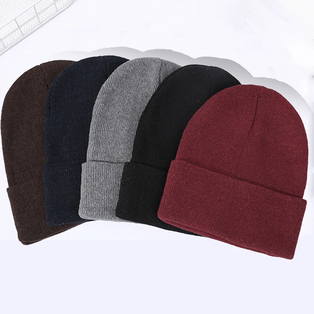 Unisex Knitted Winter Beanie