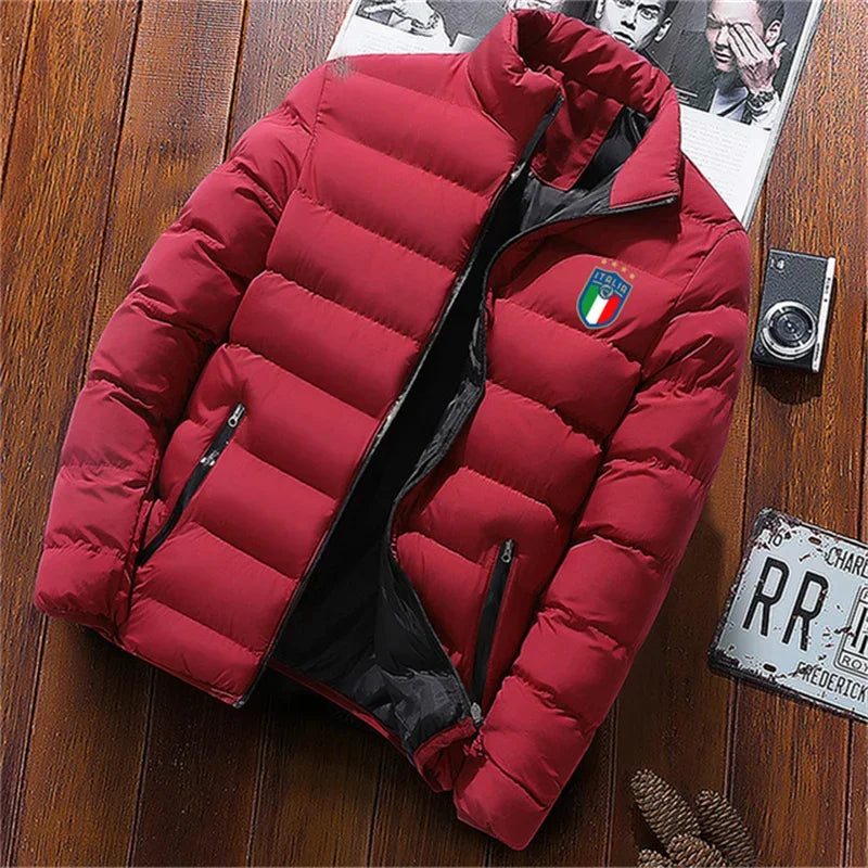 Men's Stand-Collar Winter Parka